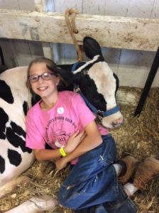 real life at the fair, 4H
